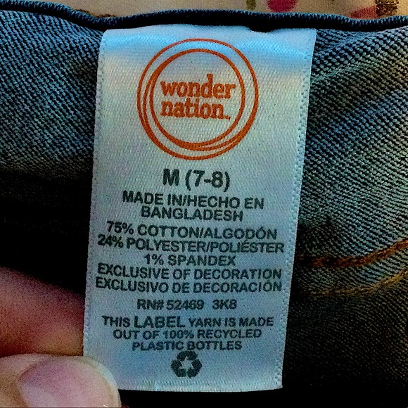 Girls Denim Skirt - Picture 2 of 6